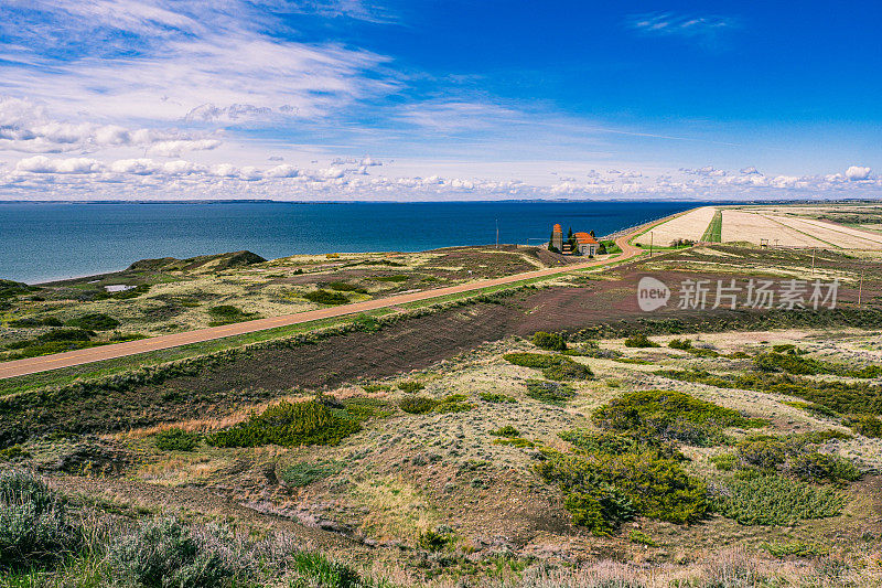 Fort Peck Dam，蒙大拿，美国。